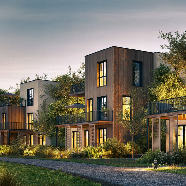 Modern houses 